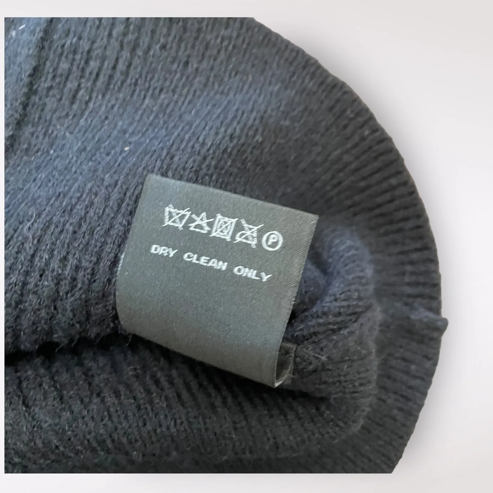 Stella + Lorenzo Black Ribbed Cardigan Sweater‎ with Jewel Buttons Size L Size L - Image 10