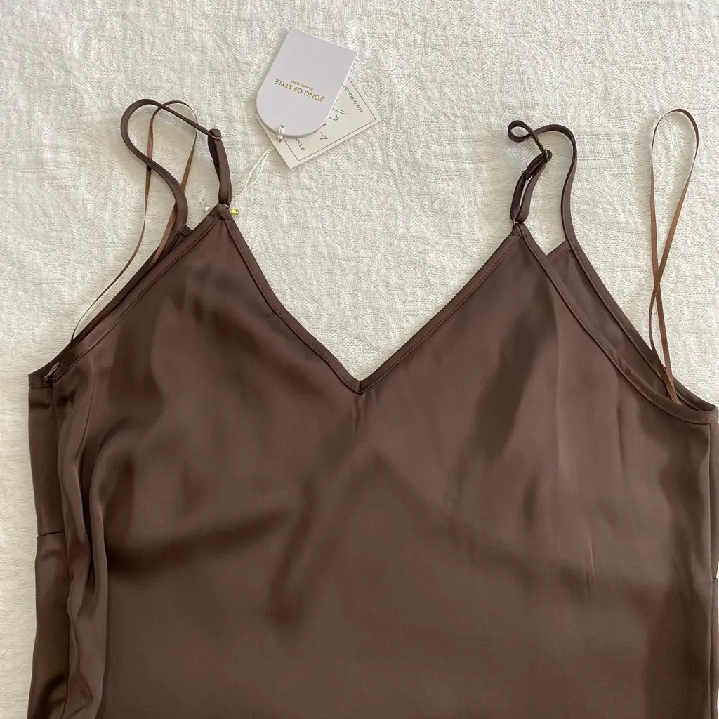 Song of Style Women Sz M Satin - Image 7