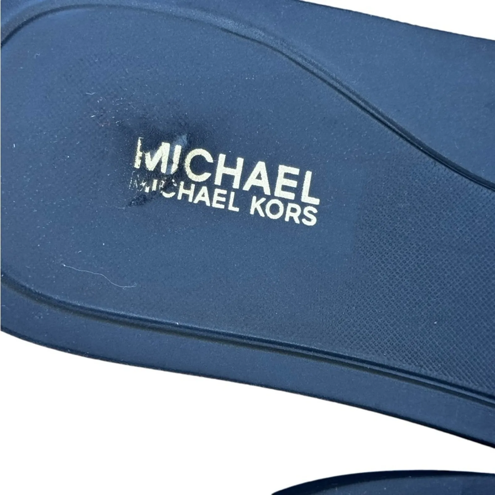 Michael Kors Women’s Secure Strap Slide Sandal Sz 7 - Image 3