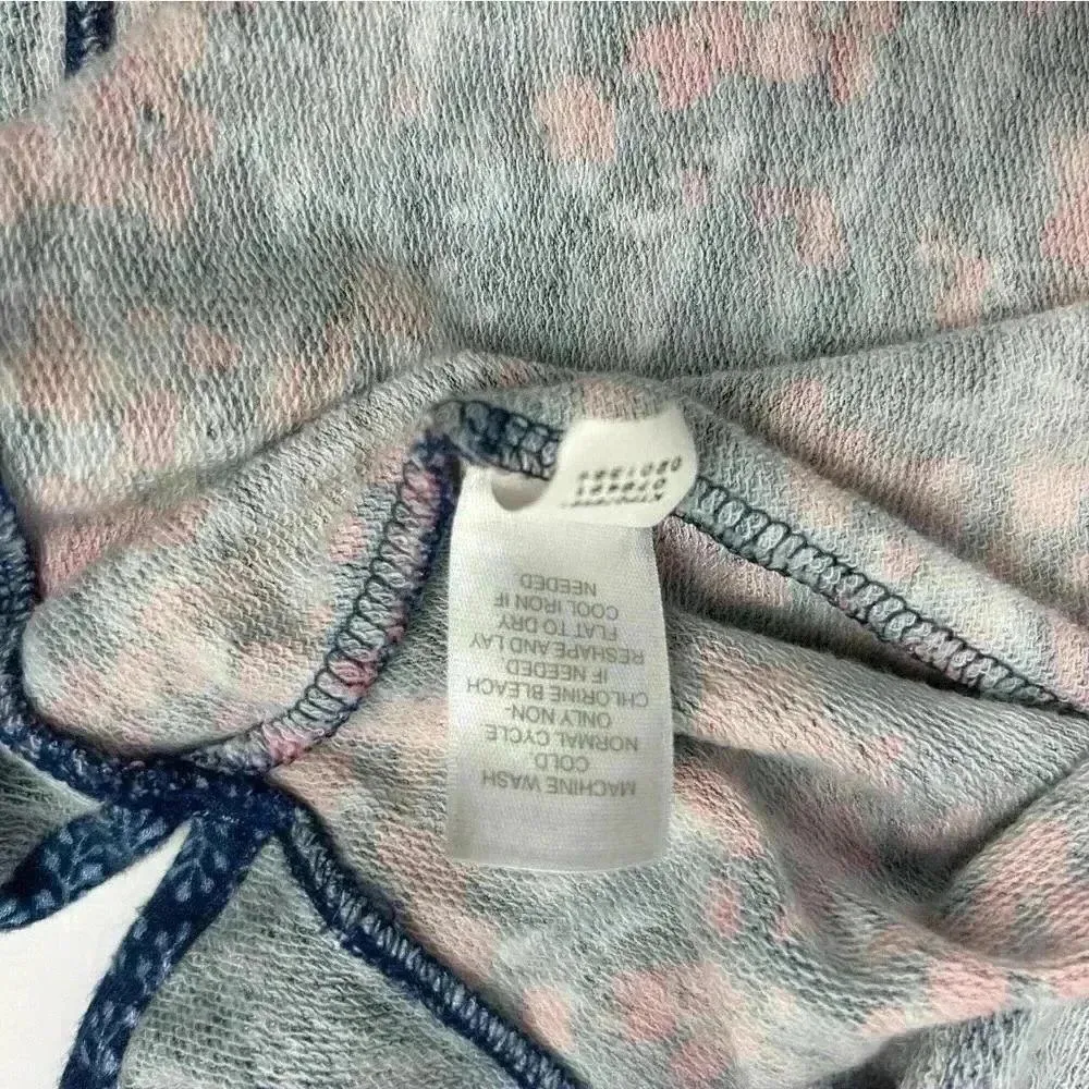 J. Jill Women's Floral Long Sleeve Blouse Blue/pink Size L - Image 8