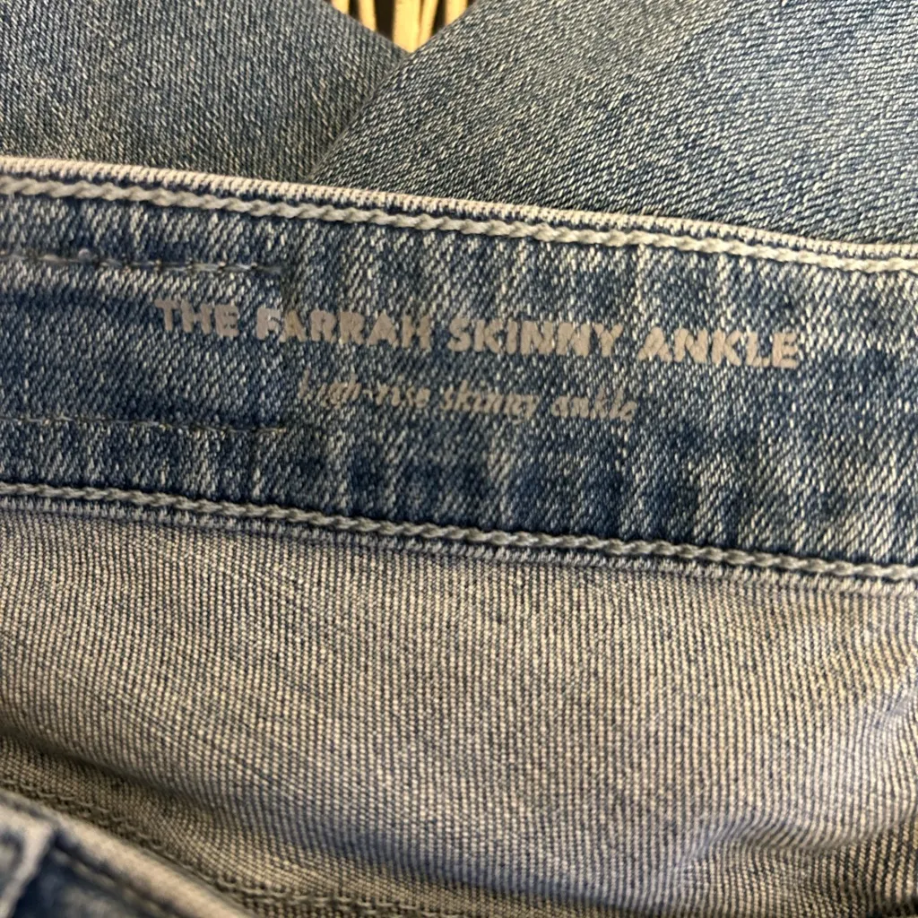 Adriano Goldschmied Farrah Skinny‎ Ankle Jeans Size 27 - Image 7