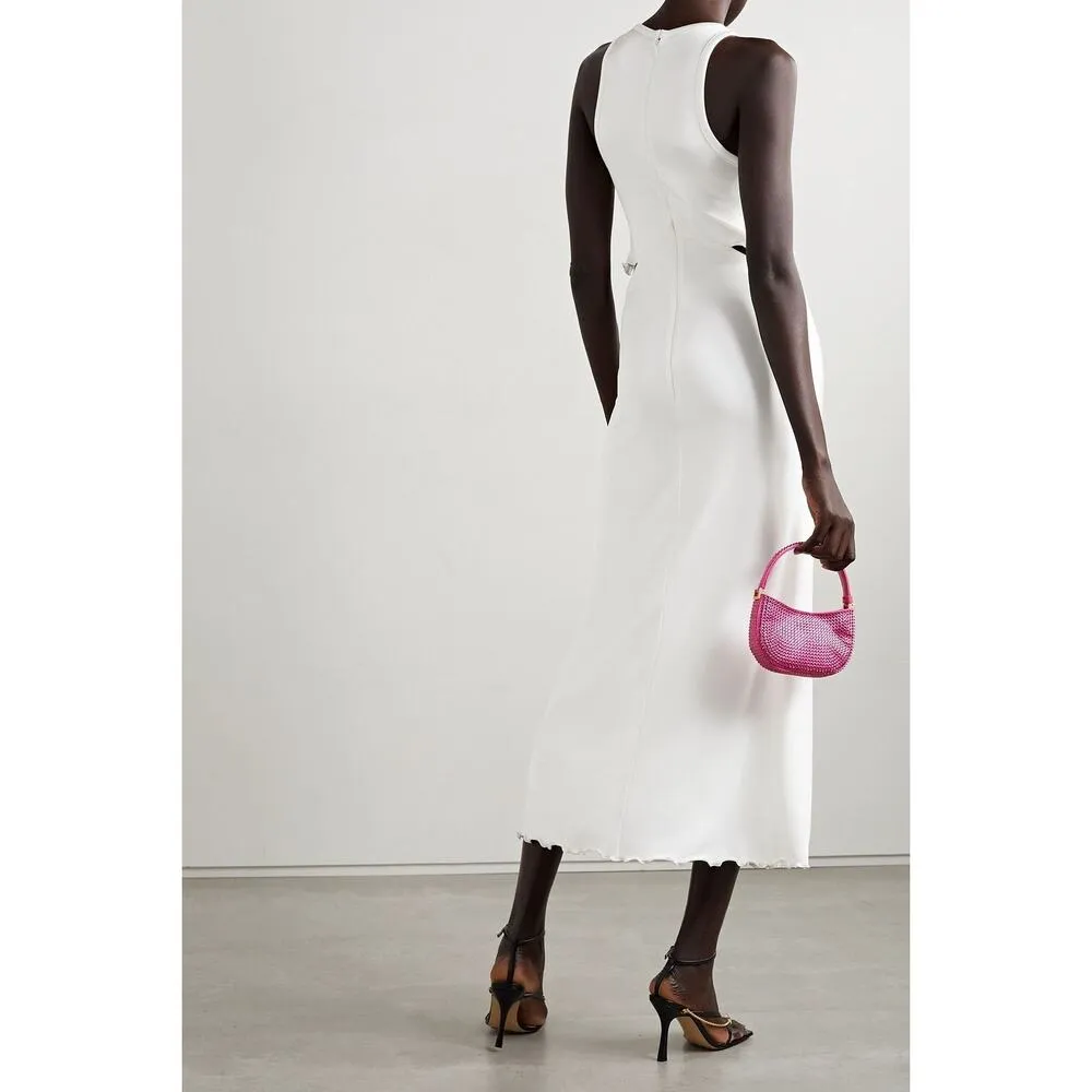 ET OCHS Ivory Laela embellished cutout stretch - Image 2