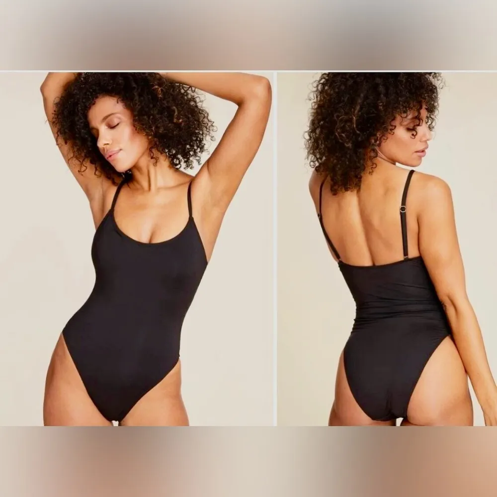 NWT - Andie Swim ‘The Cheeky Almalfi’ One-Piece Swimsuit | Flat | Black | Sz Sm - Image 6