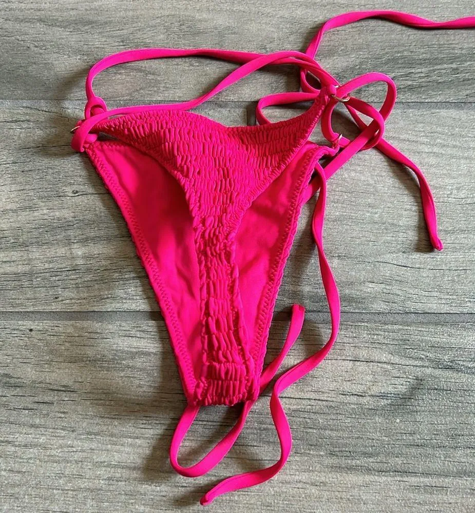 Palm swim pink thong bikini bottom Size undefined - Image 4