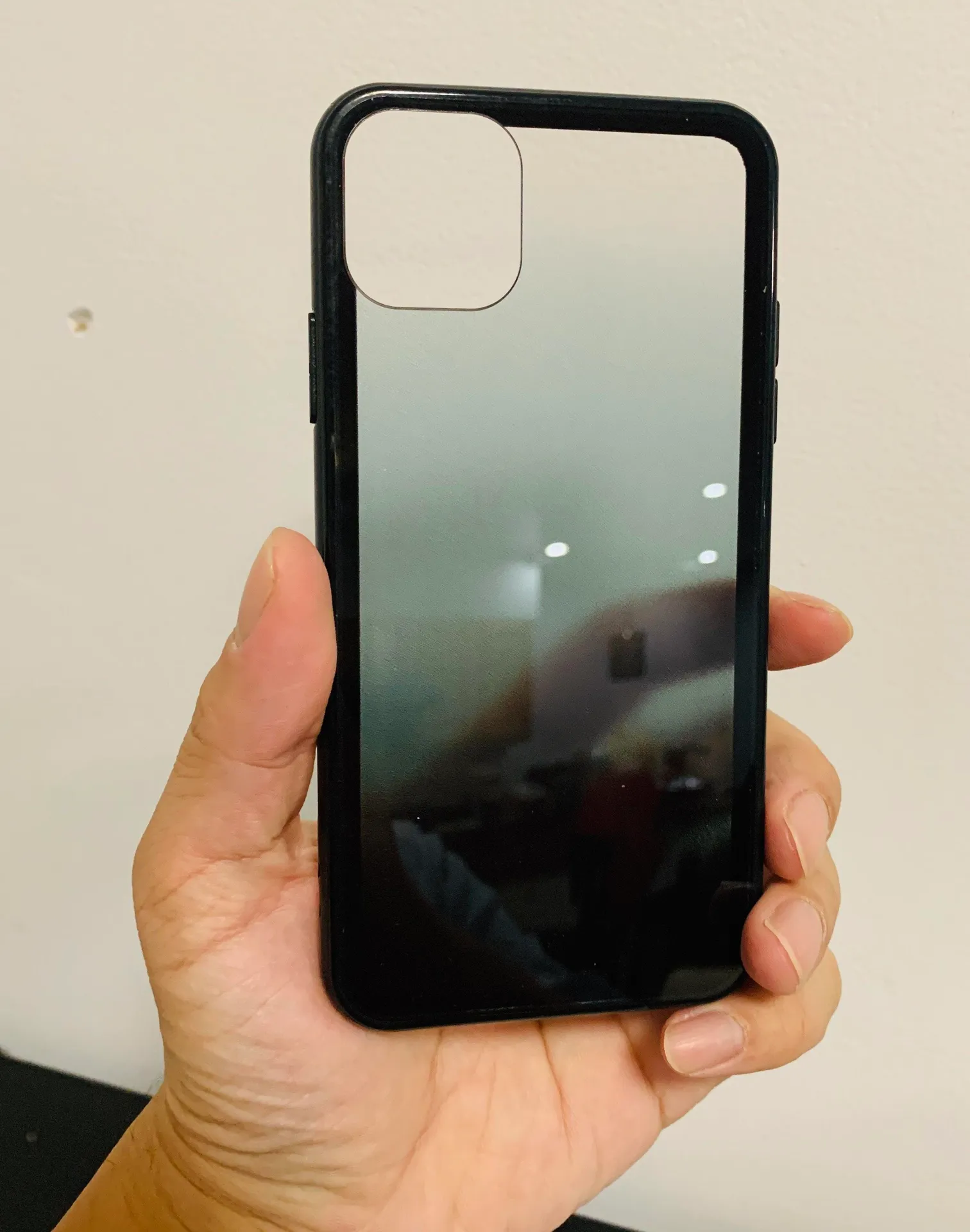 iPhone 11 Pro Max Cute New Gradient Color Bumper Shockproof Case Black - Image 6