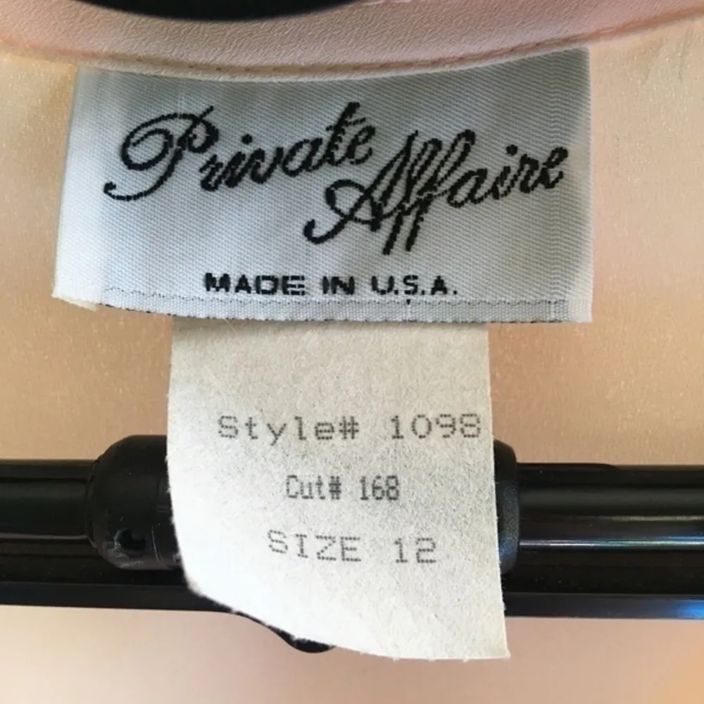 NWT Vintage  Pink Belted Long-Sleeved Cottagecore Maxi Dress - Image 3