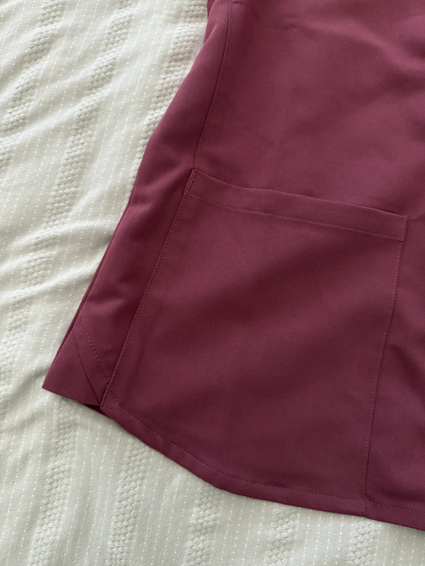Mauve/Dark pink Scrubs Set - Image 2