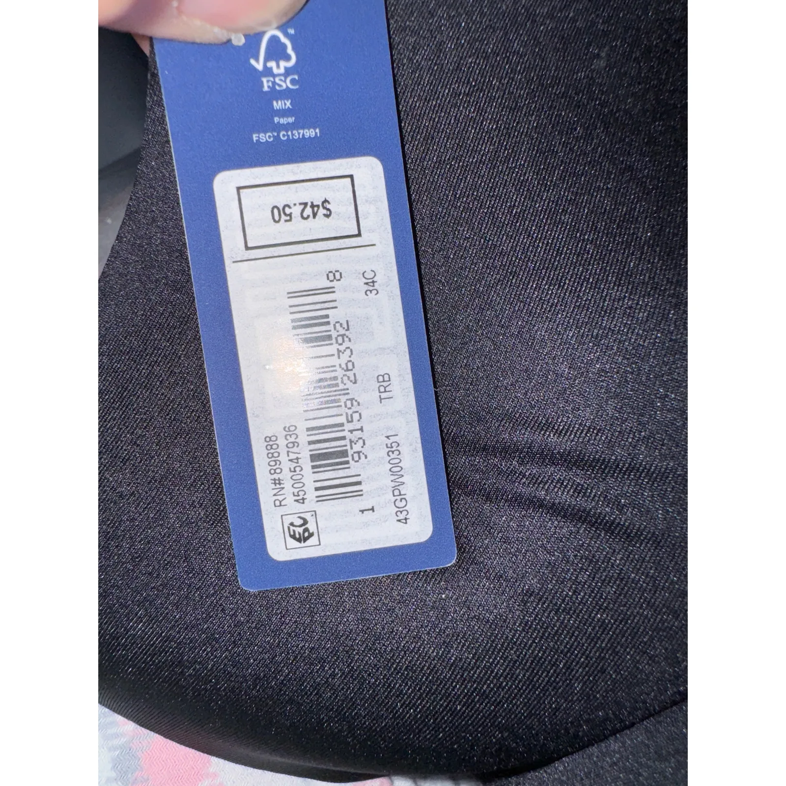 Brand New Gap Body Women's Size 34C Everyday T - Image 3