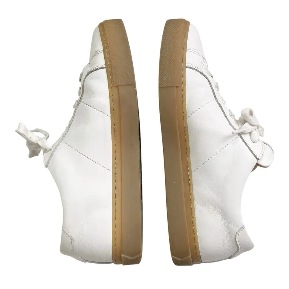 GREATS Sneakers 8 White Brooklyn Leather Low Top Gum Sole Women’s - Image 3