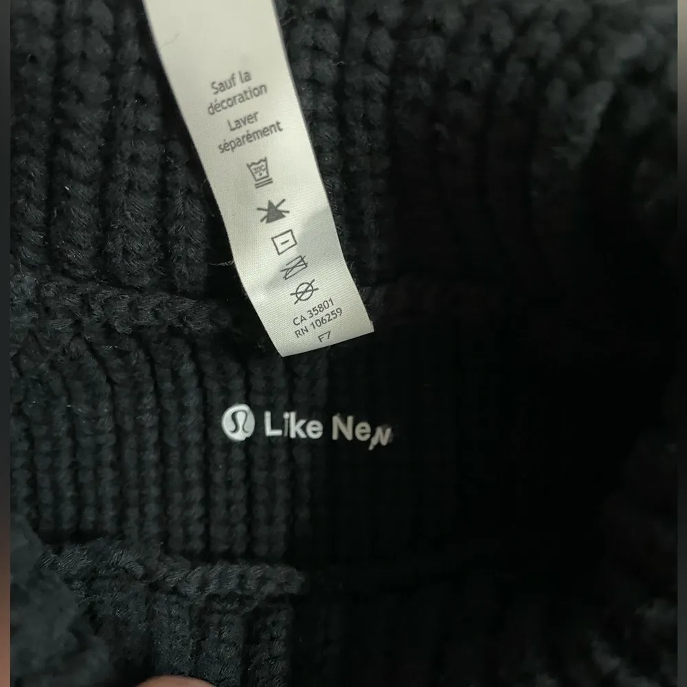 Lululemon Bring The Cozy Turtleneck Black Sweater Size 4 - Image 12
