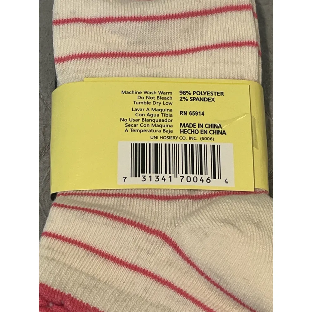 Mamia Ankle Socks 3 Pair Womens Size 6 - Image 5