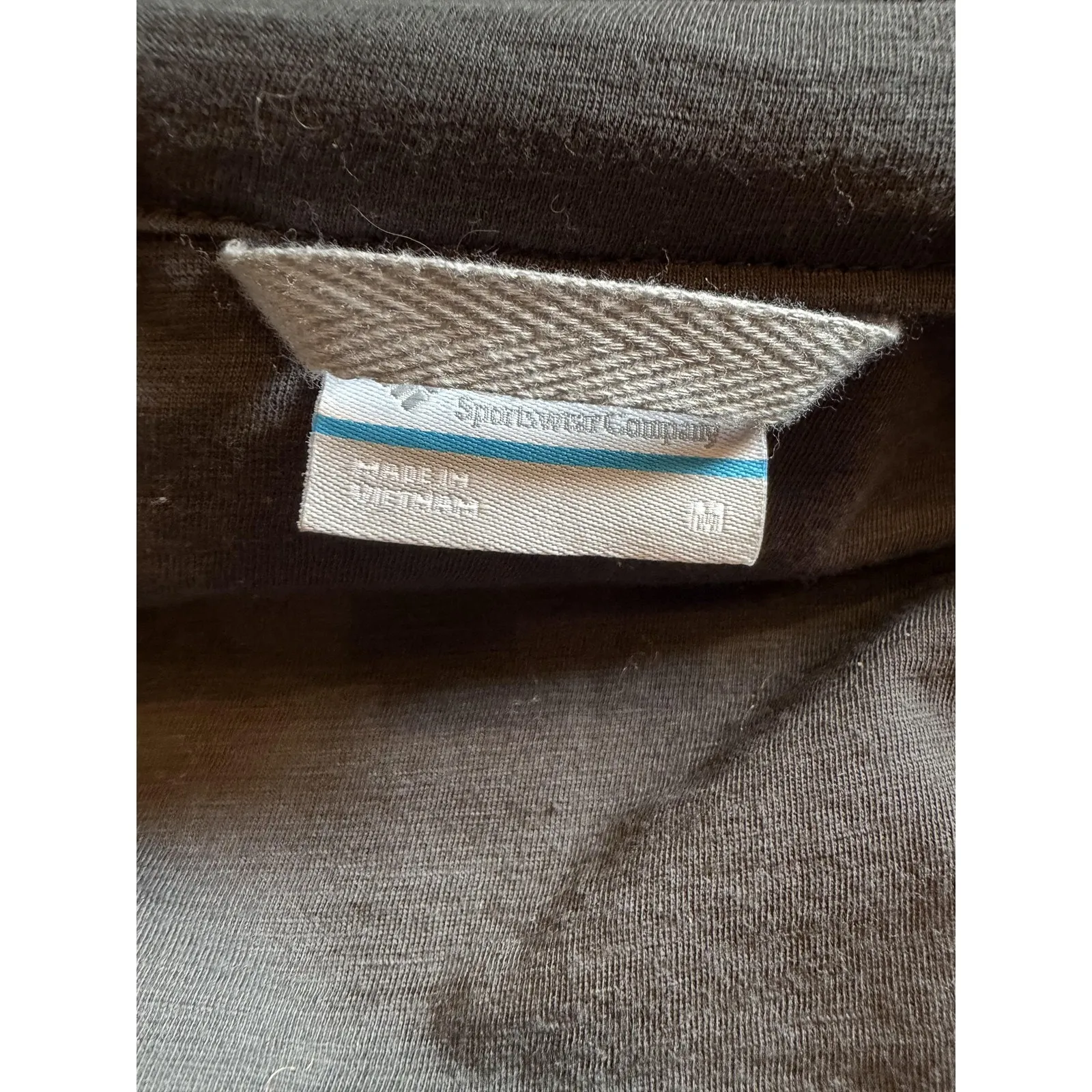 Columbia Jacket Womens Medium Blue/Gray Hooded Parka Drawstring Waist Pockets - Image 8