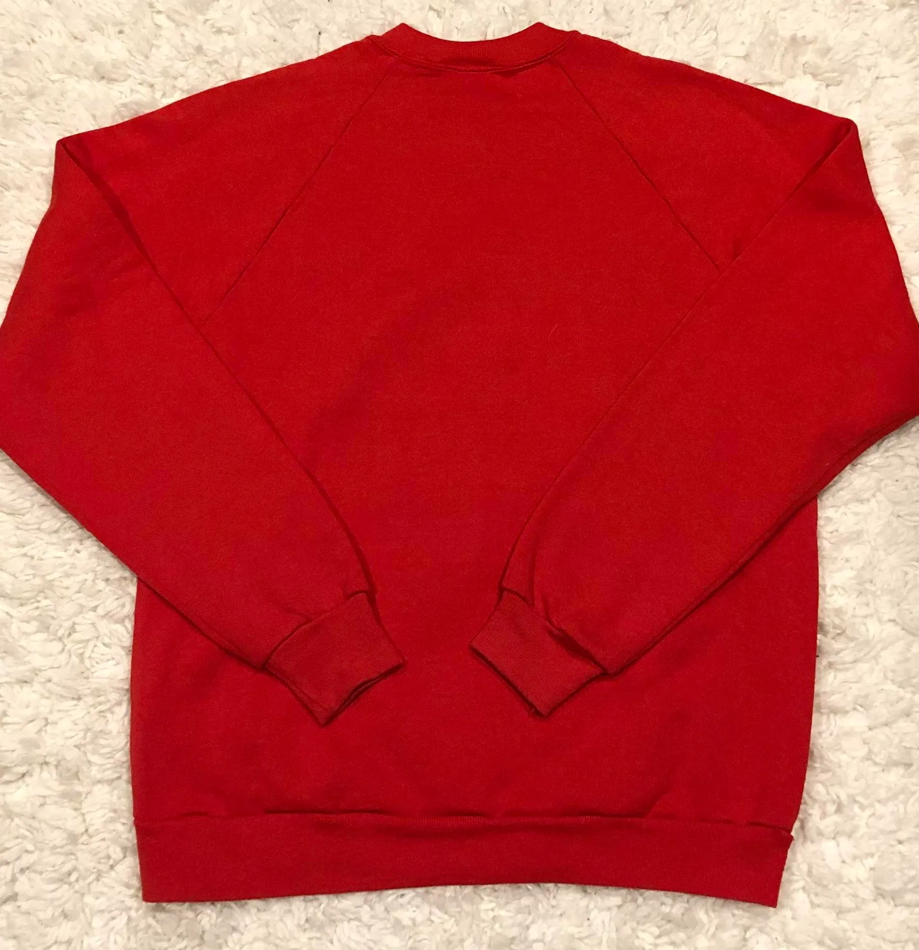 Malibu Beach Club Ugly Christmas Sweatshirt Large Red - Image 2