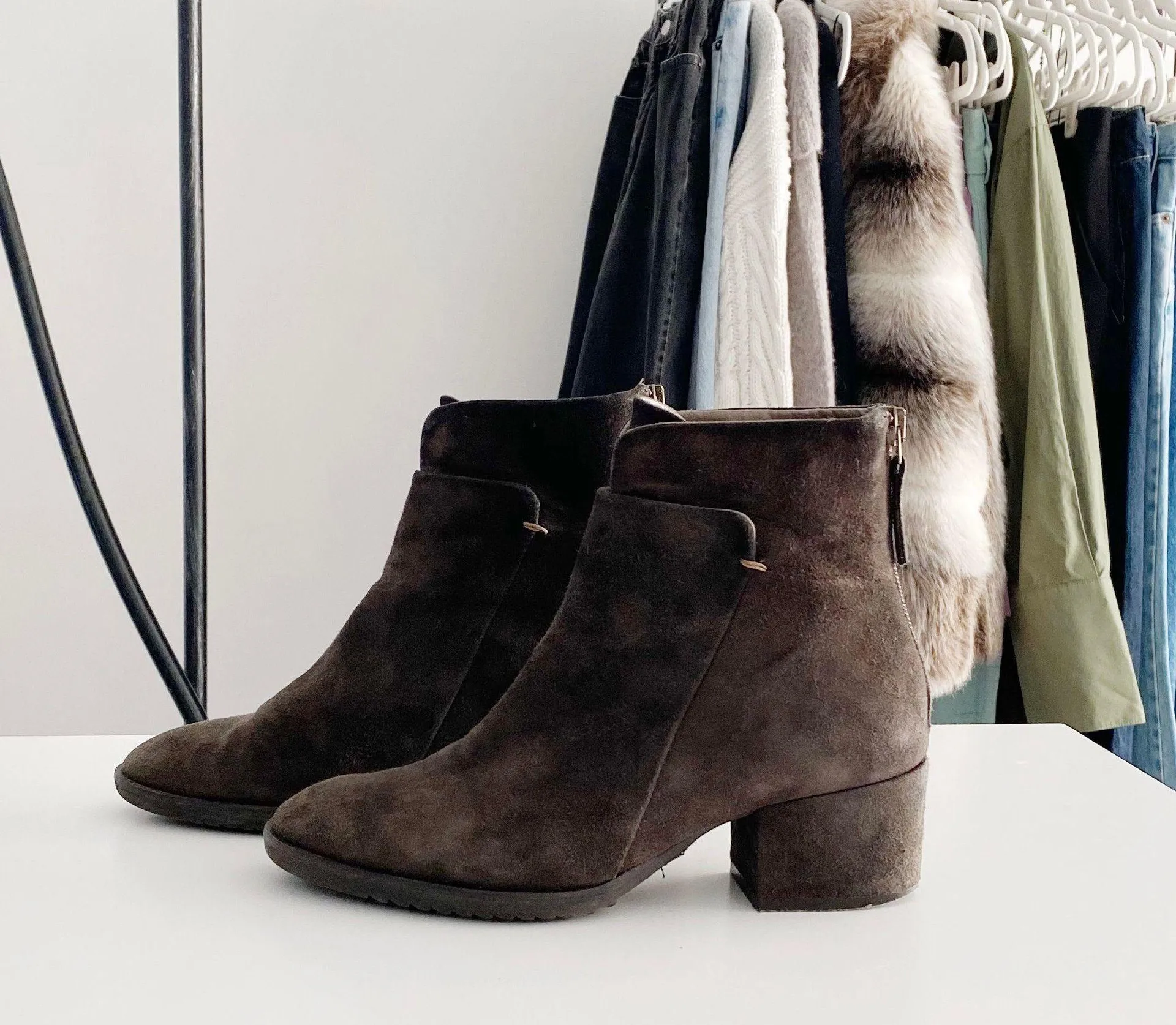 Sesto Meucci Suede Foss Zip Bootie - Image 3