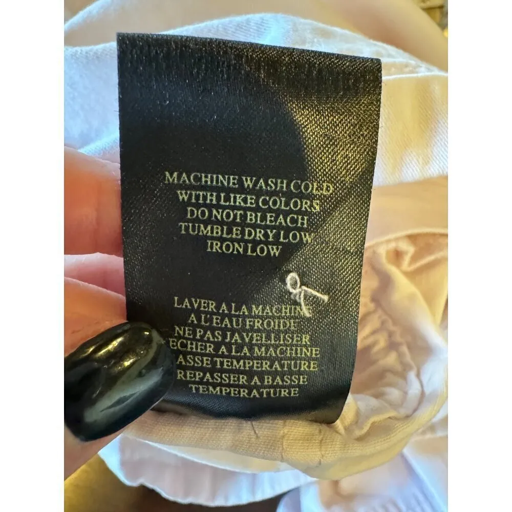 BlankNYC Romper Women Small Pink Cotton Collared‎ Hotel California Utility - Image 14