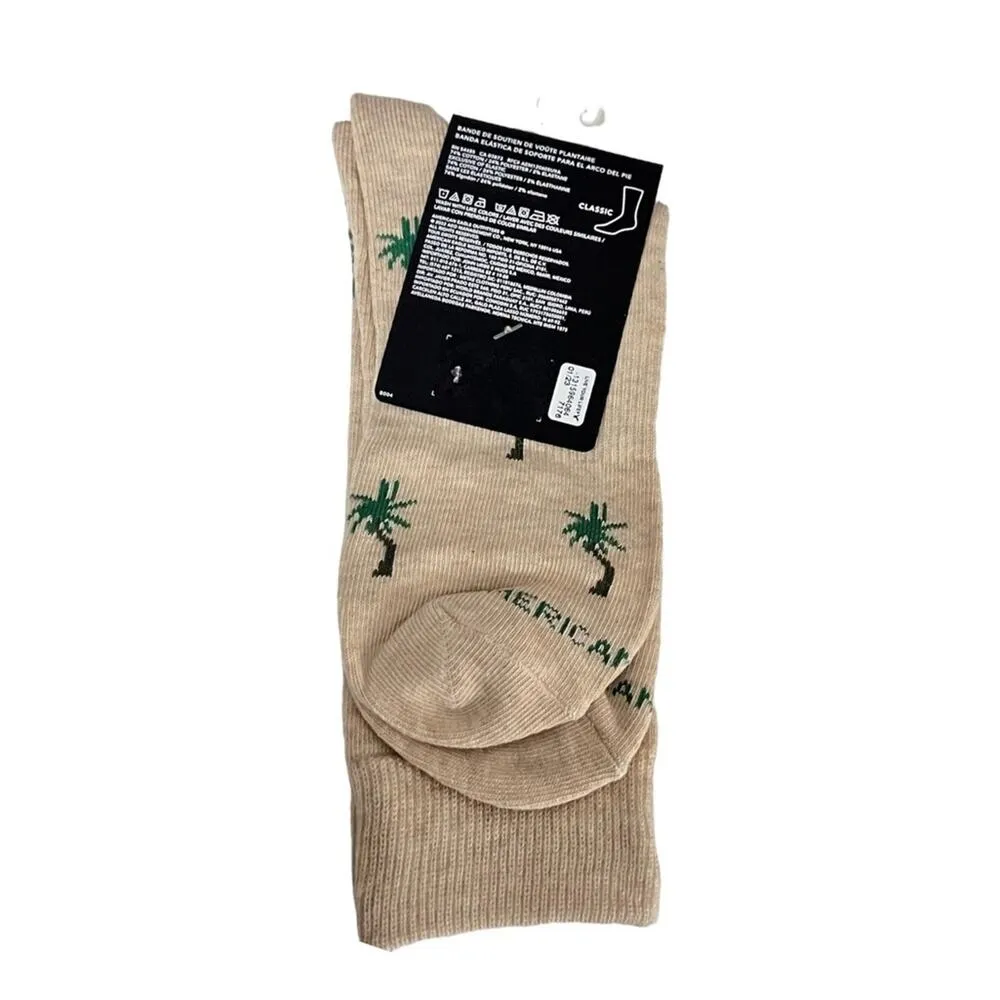 American Eagle Classic Palm Print Socks Accessories - Image 8