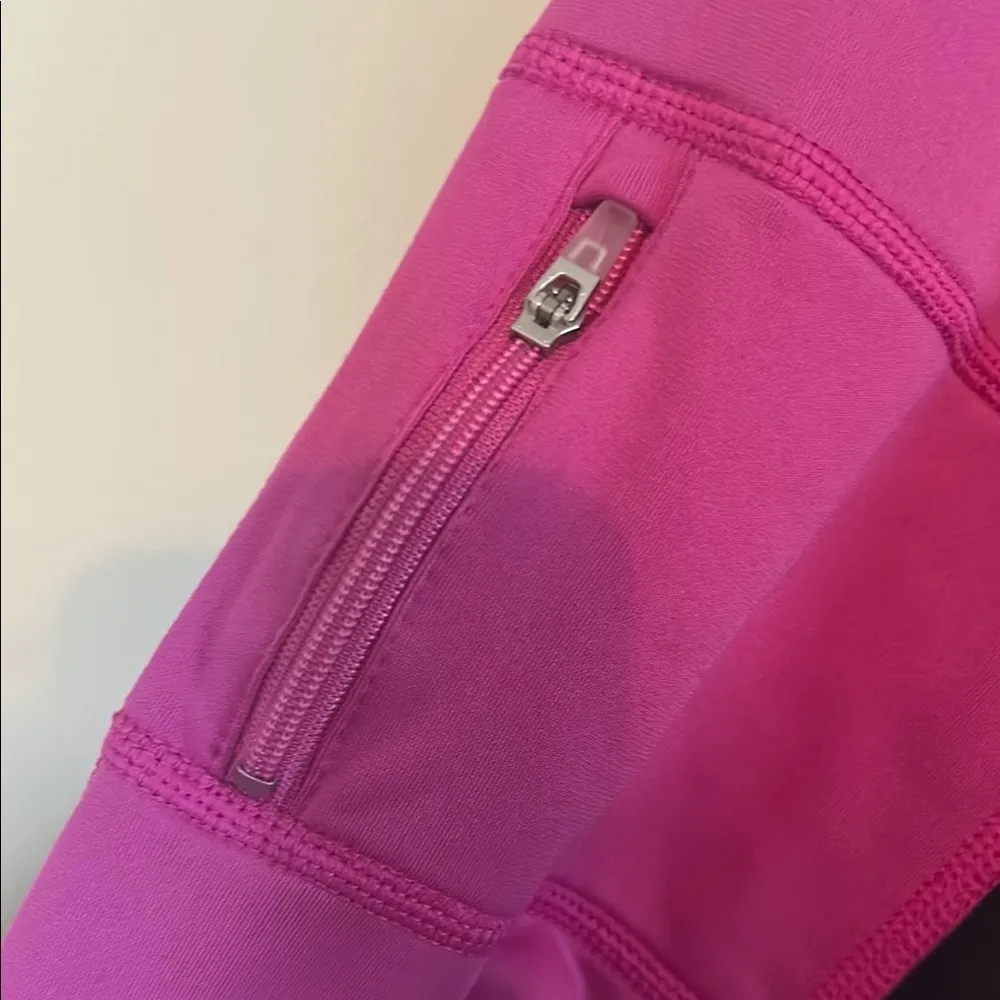 Nike Women's Pink and Black Jacket - Image 4