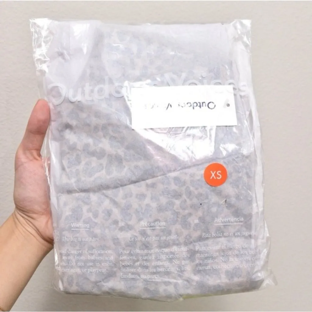 NWT Outdoor Voices Zoom 10" Bike Short XS Leopard High Waisted SuperForm - Image 4