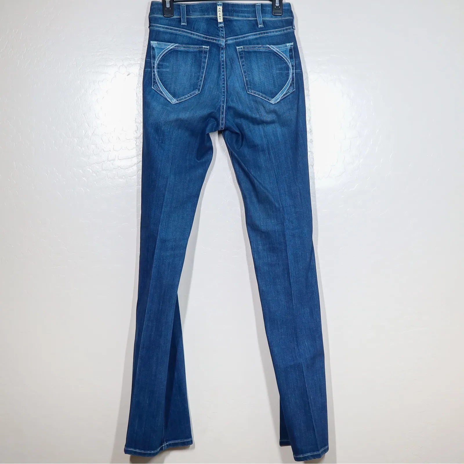Ariat Jeans Lydia High Rise Bootcut Denim Women 26L Long 35" Inseam Western - Image 2