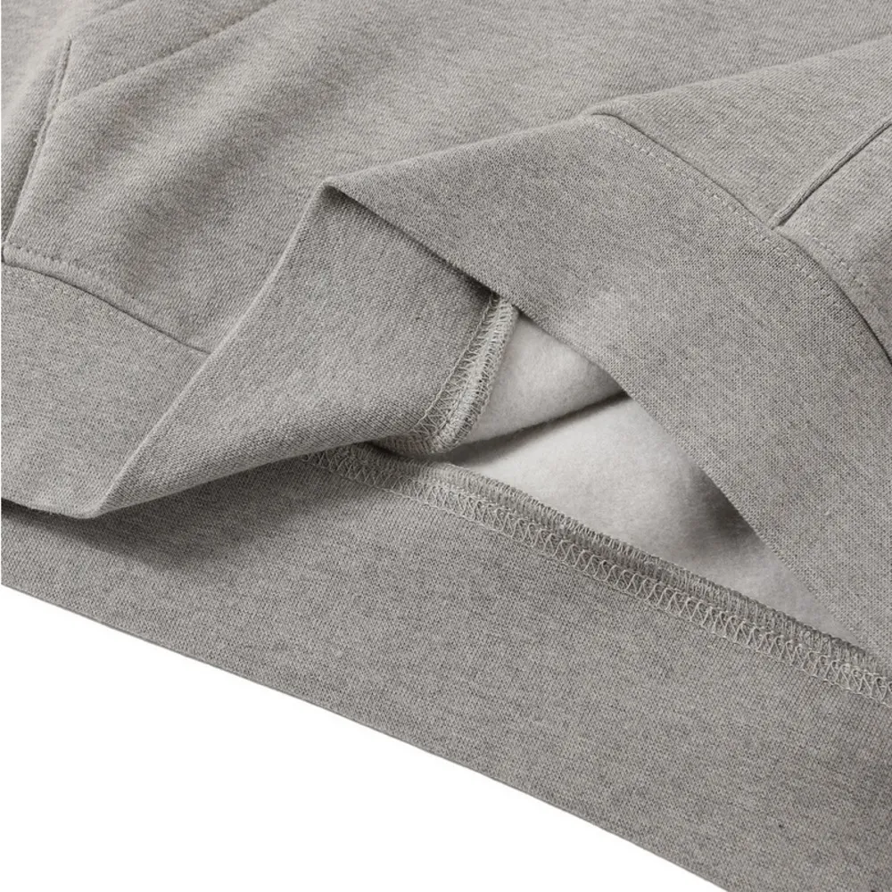 ESSENTIALS FEAR FOG GOD DARK OATMEAL PULLOVER HOODIE SIZE M - Image 6