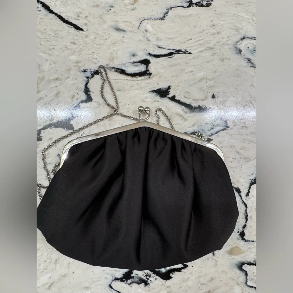 Small Black Clutch Purse - Image 3