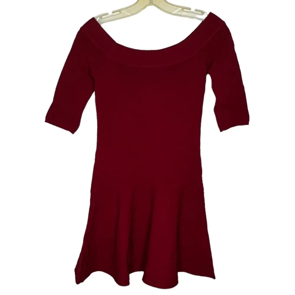 Cupcakes‎ and Cashmere Red Sweater Dress nwt Size XS - Image 4