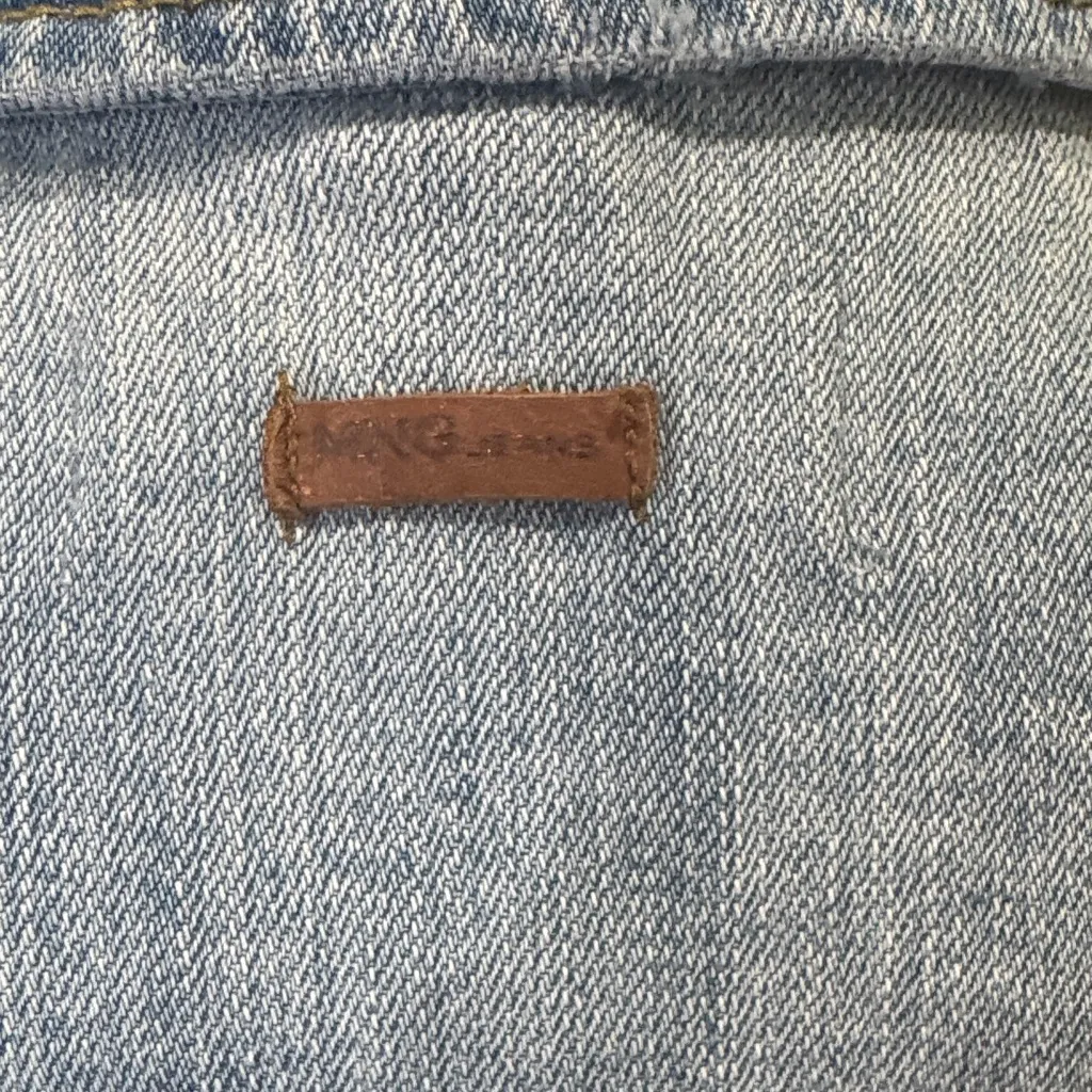 Mango Classic Blue Denim Jacket - Image 4