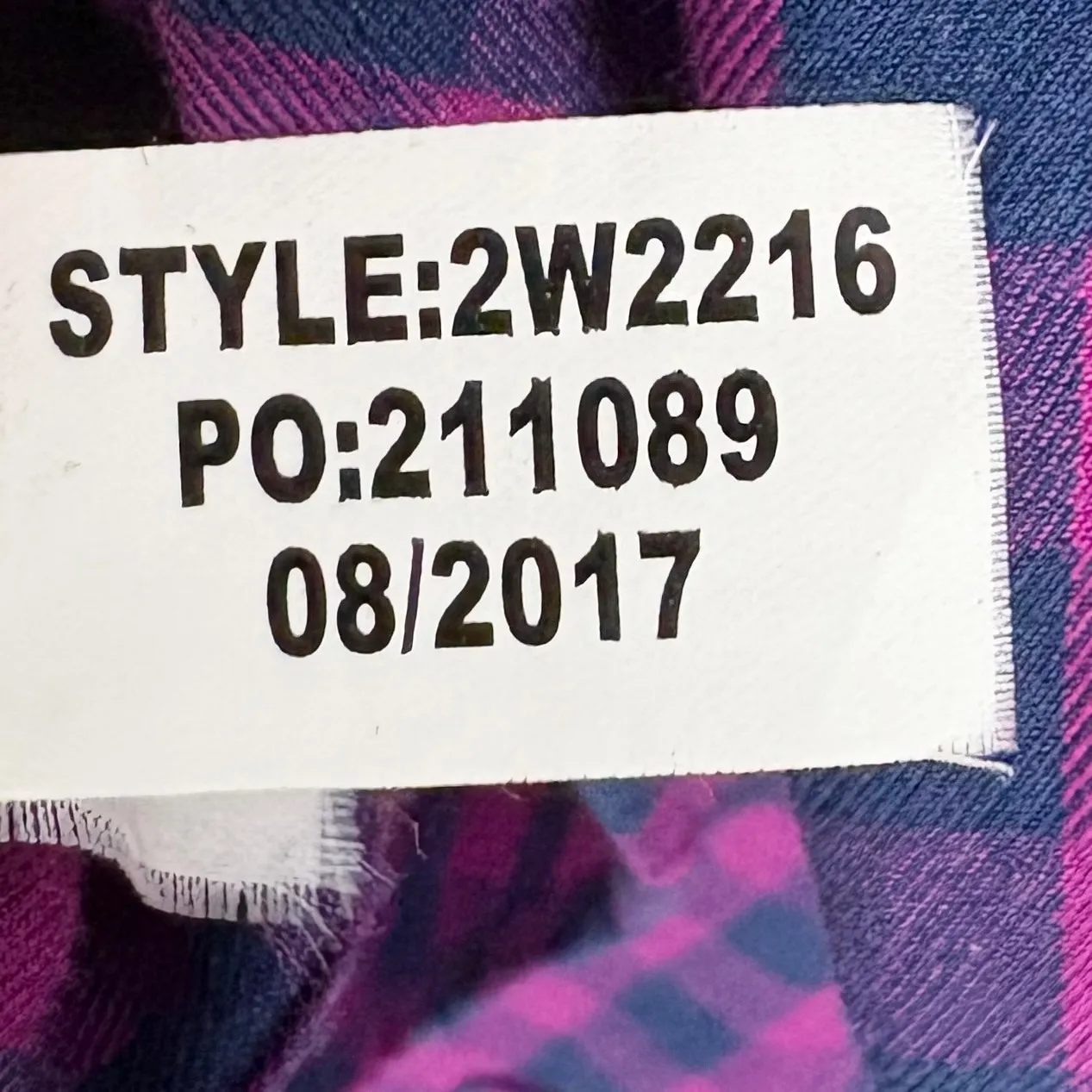 Vineyard Vines Cashmere Blend Gingham Button Down Shirt Pink Purple Pocket 0 - Image 5