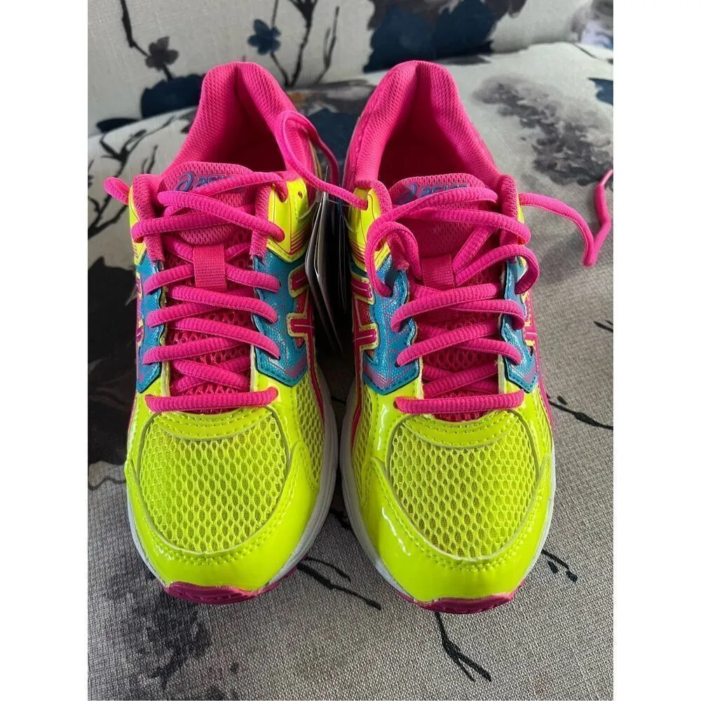 ASICS Gel Contend 3 Running Shoes C566N Women's Size US 5.5 Pink/FYG Reflective - Image 12