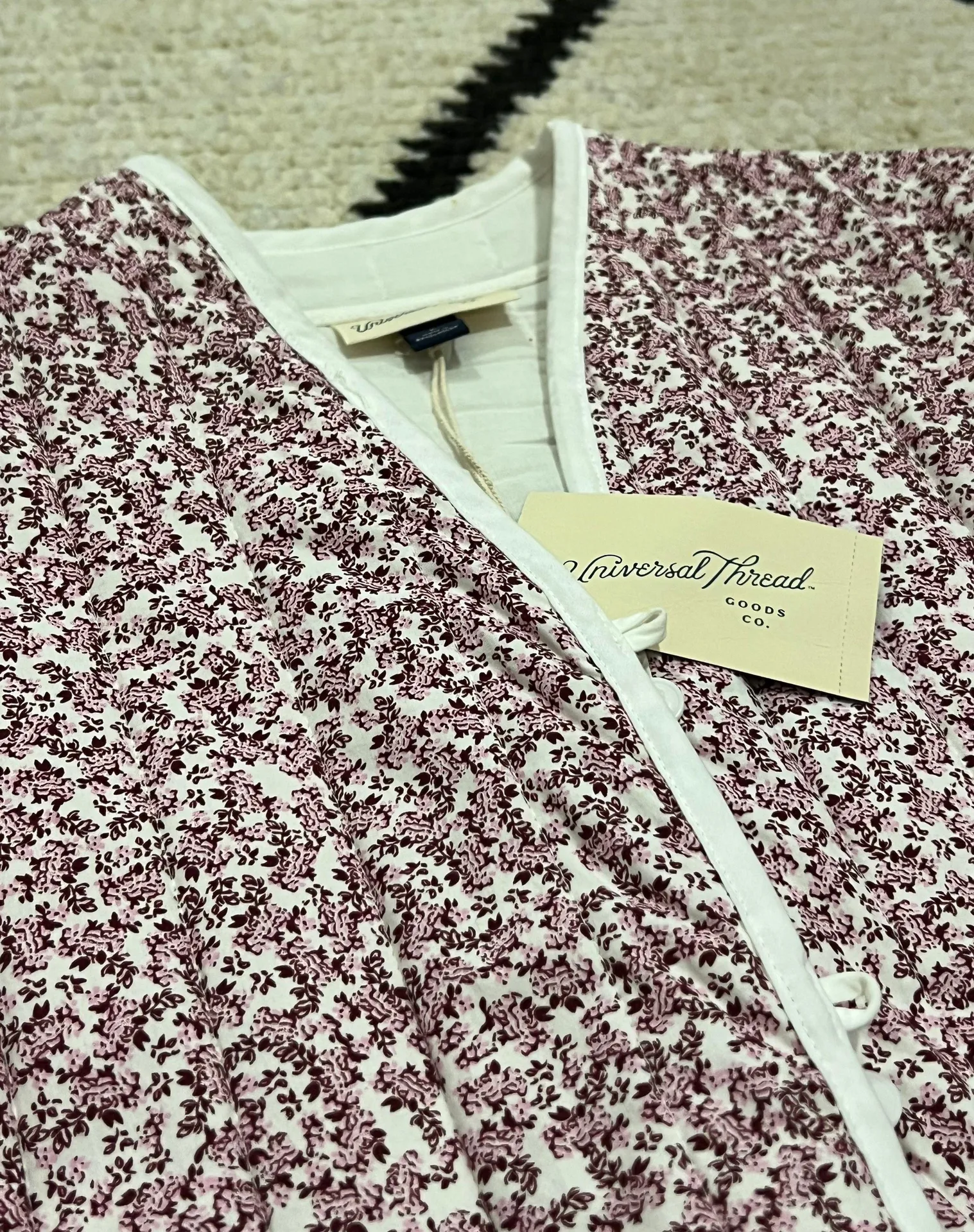 Universal Thread Floral Quilt Jacket  - Image 6