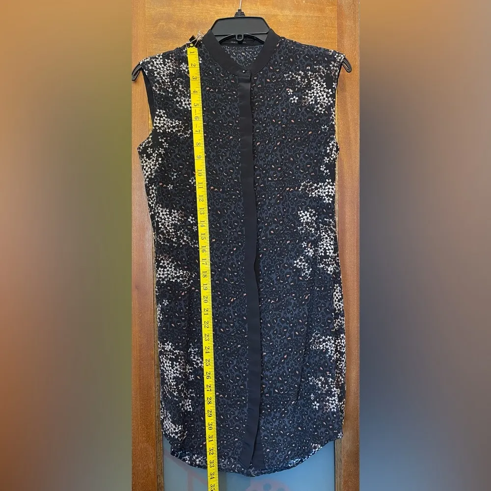 ALLSAINTS Luna Virgo Animal Print Floral Silk Mini Dress - Image 5