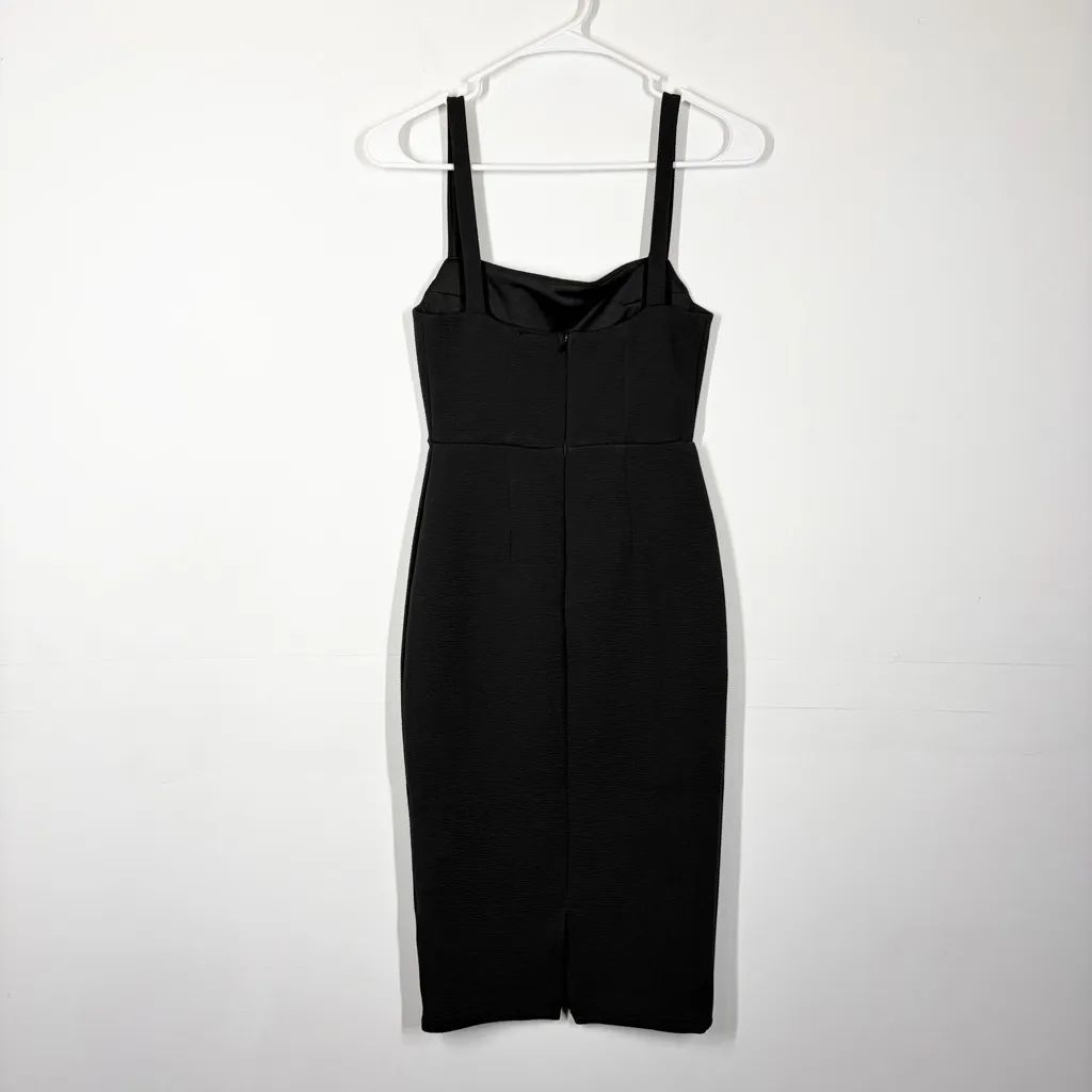 NWT Selfie Leslie Georgia Square Neckline Midi Dress Size US XS - Image 5