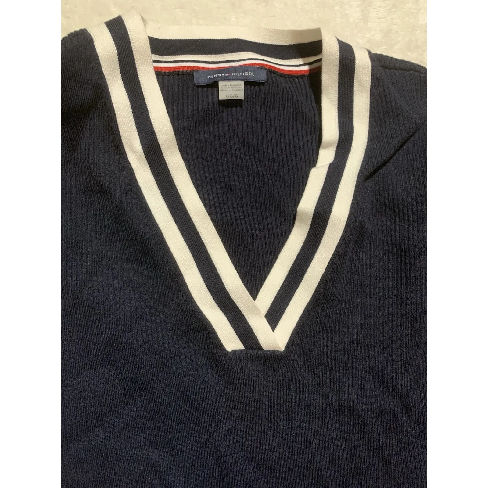 Tommy Hilfiger Long Sleeve‎ Sweater Size Medium - Image 5