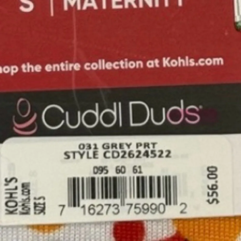 NWT Cuddl Duds maternity PJs size small Christmas penguins‎ - Image 4