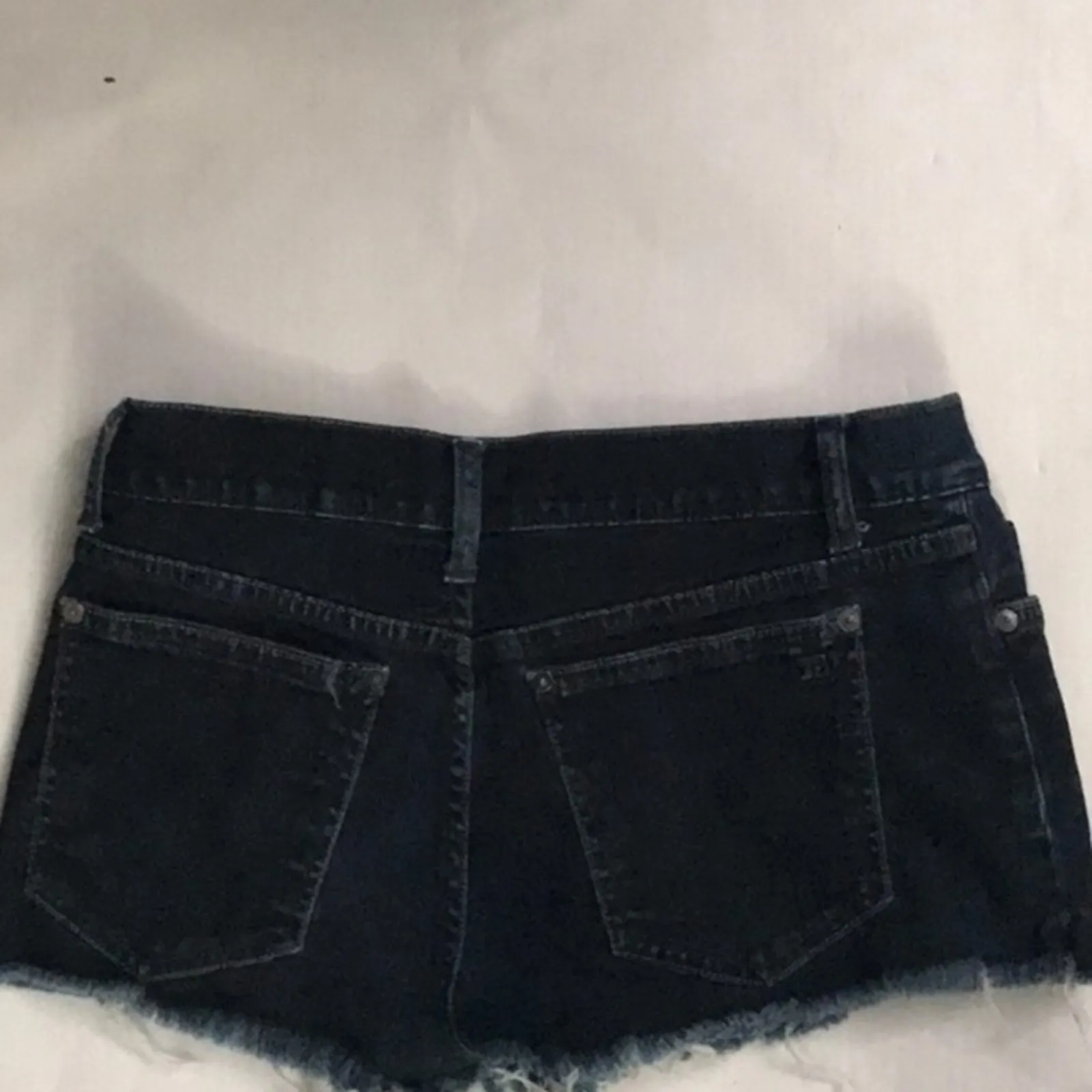 Joe's Jeans Esther Wash Raw Hem Denim Shorts 27 Casual Festival Boho Classic - Image 4
