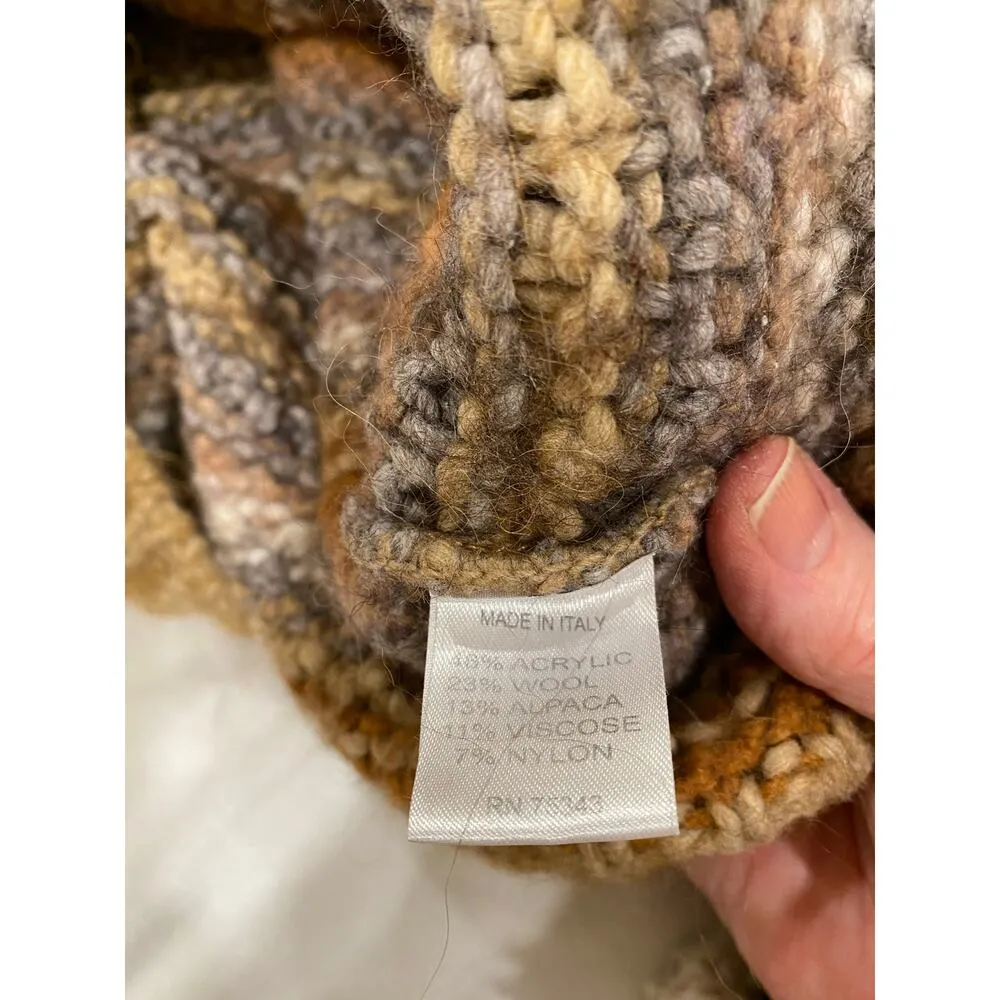 Elsamanda made in Italy Alpaca Wool Blend Sweater
Womens Medium Tan - Image 6