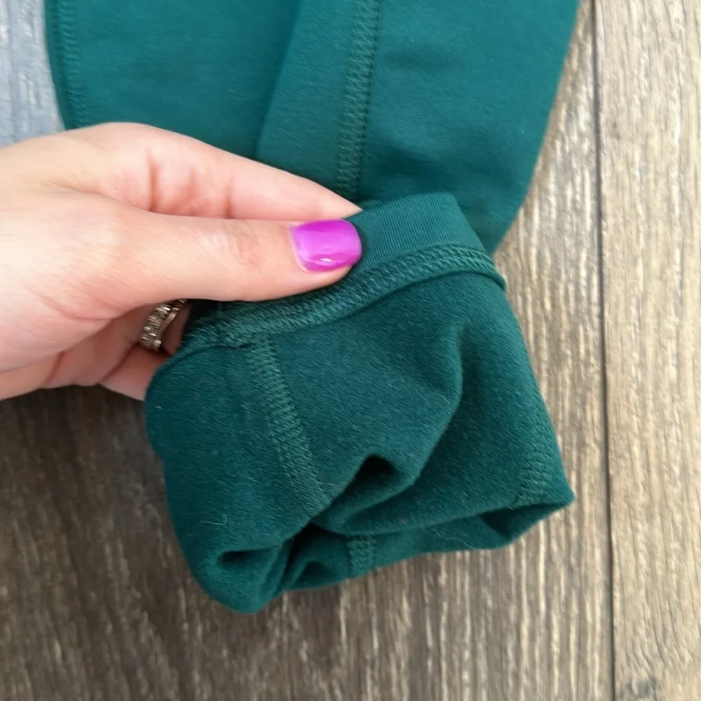 Fleece lined leggings Green - Image 5