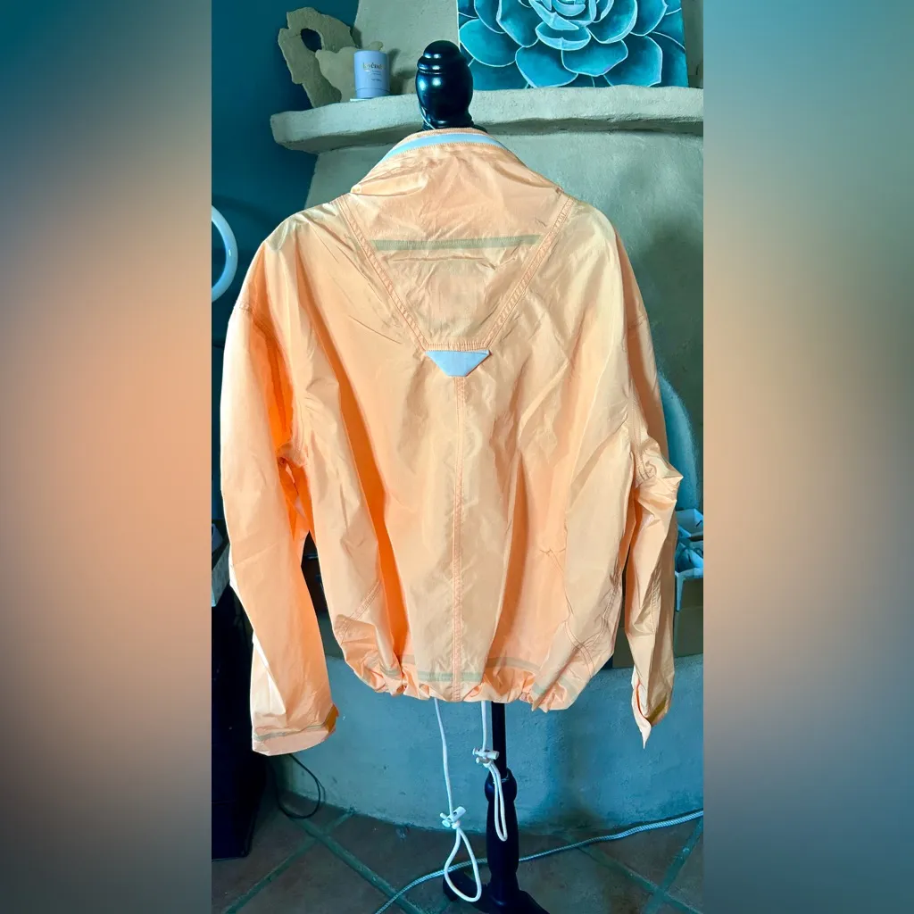 Free People Rain And Shine Jacket NWOT Orange - Image 5