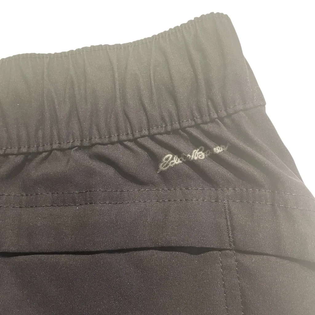 Eddie Bauer Skort Skirt Womens Sz 4 Black Lined Outdoor Hiking Athletic Stretch - Image 3