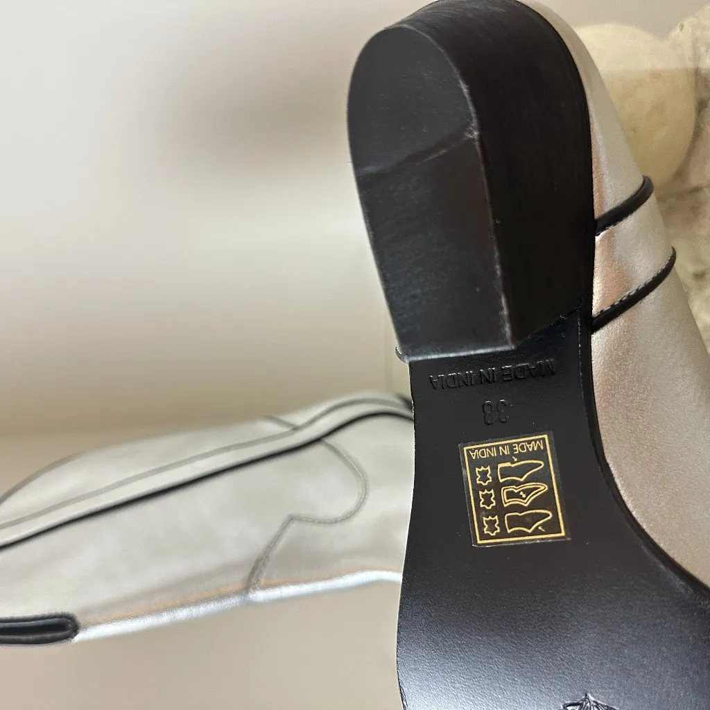 FREE PEOPLE Borderline Western Boot in Gunmetal Size 7-7.5US / 38EU - Image 10