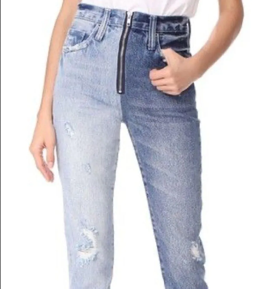 PRPS Highwaisted Boyfriend Skinny Jean Size 25 - Image 4