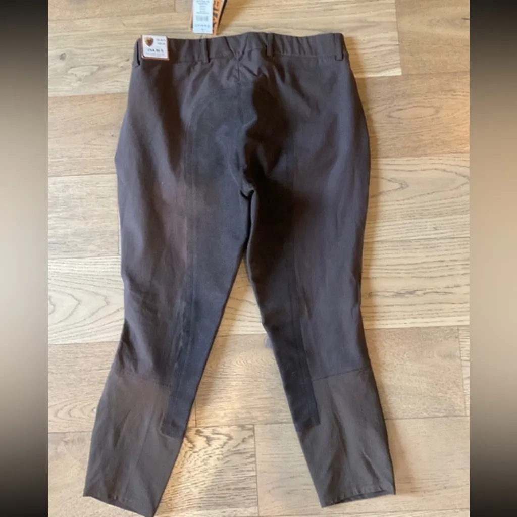 Ariat Performer Reg Rise Full Seat Breech Espresso - Image 2