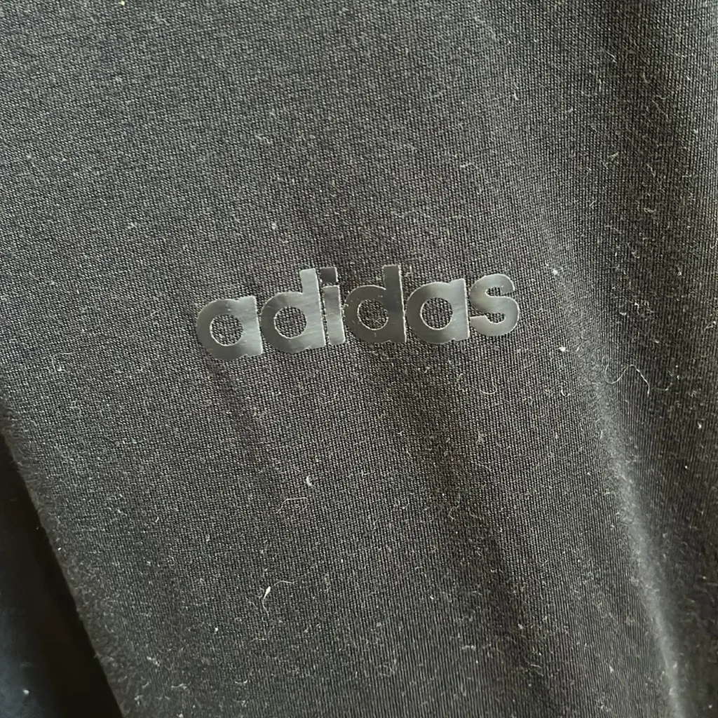 Womens medium climalite adidas white and black tshirt - Image 2