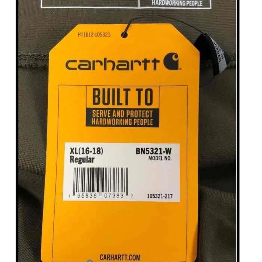 Carhartt Women's Force Fitted Utility Leggings XL(16-18)BN5321-W Olive Green NWT - Image 6