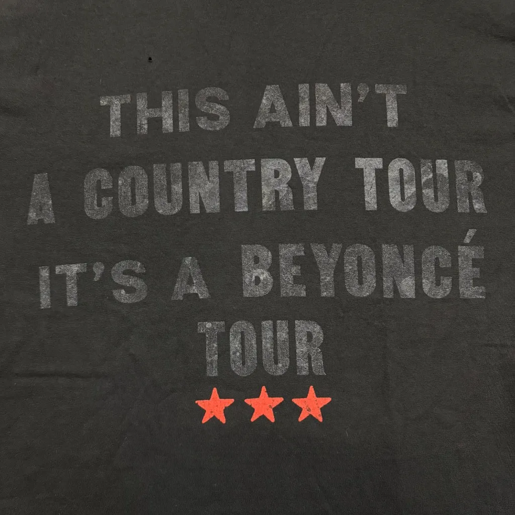 Beyonce Cowboy Carter Rodeo Chitlin Circuit Tour T-Shirt Size Large - Image 3