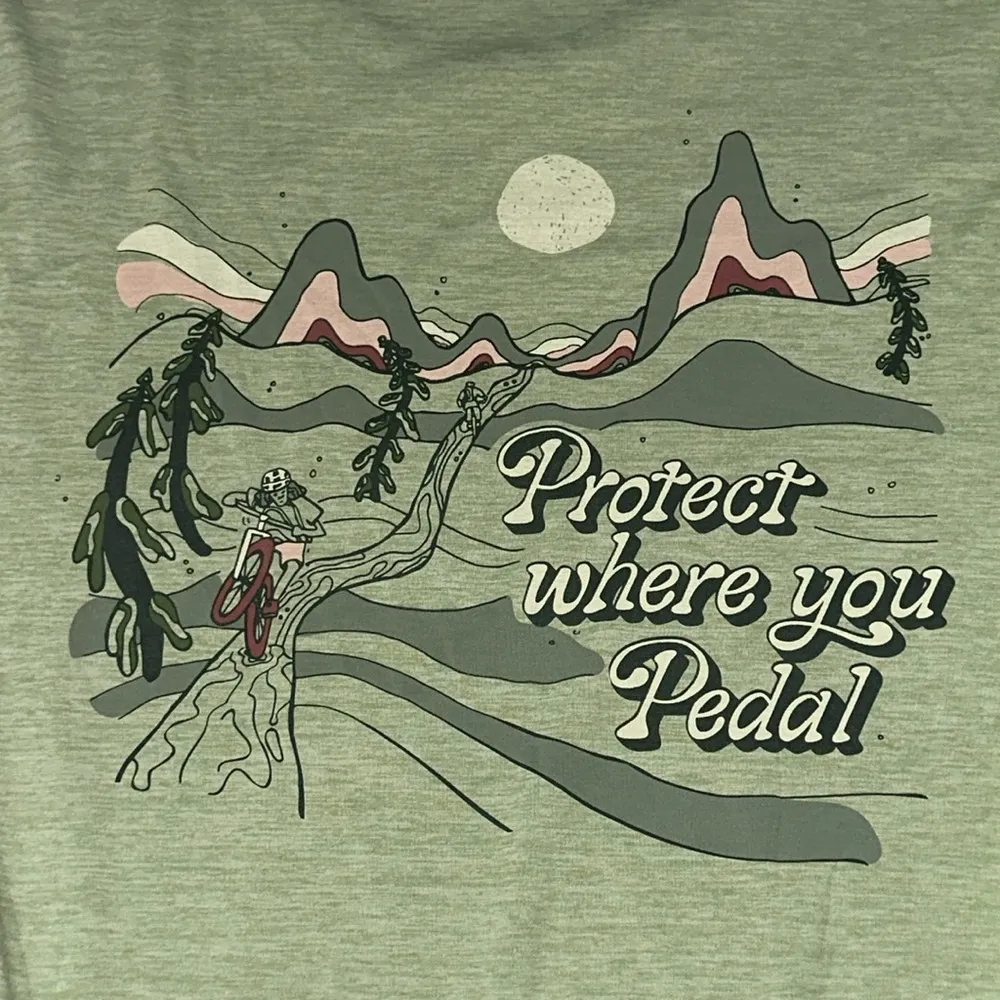 Patagonia Women’s Capilene Cool Daily Tee, Mountain Biking, Green, Sz XL - Image 5