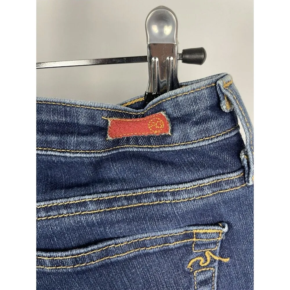 Adriano Goldschmied AG Medium Blue Wash The Stilt‎ Cigarette Denim Jeans Size 25 - Image 8