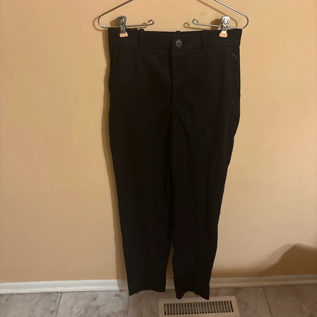 Spanx SPANXsupersmooth Stretch Twill Slim Straight Pants in Classic Black - Image 5