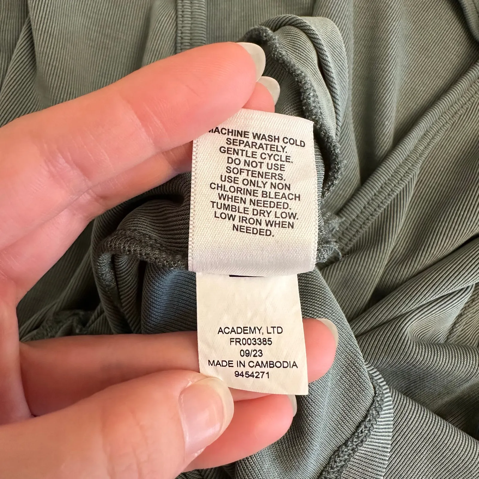 Freely Active Tank Top Small Green Twist‎ Knot Hem Lightweight - Image 6