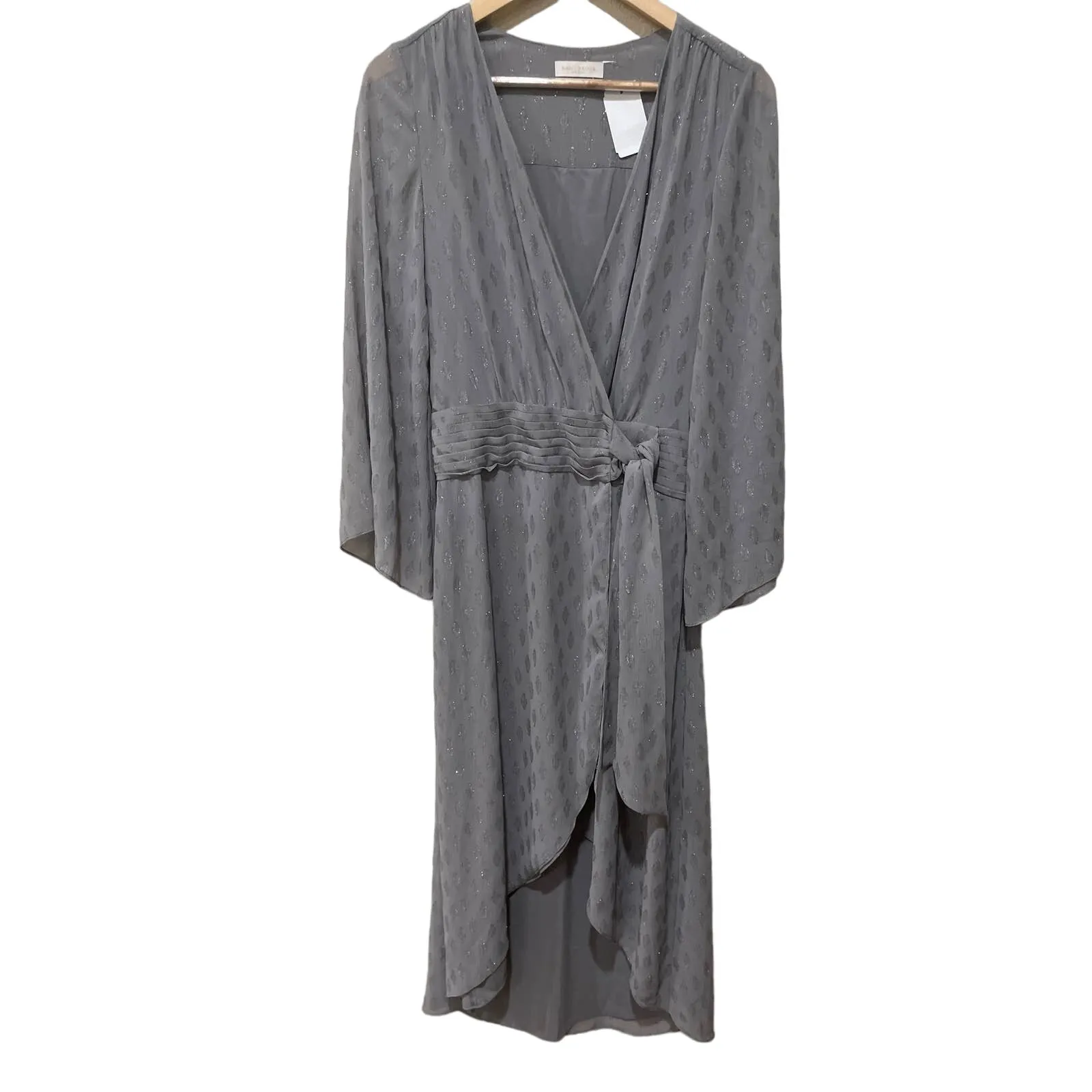 RAMY BROOK Julie Diamond Faux Wrap Midi Dress Size 2 New with Tags‎ - Image 8